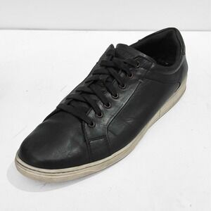 Cole Haan Shapley II Black Leather Casual Sneakers Mens 10.5 Business Casual